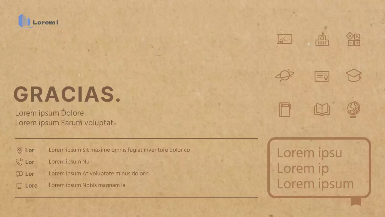 Una sencilla guía para recién llegados a la universidad con un concepto de libro beige vintage