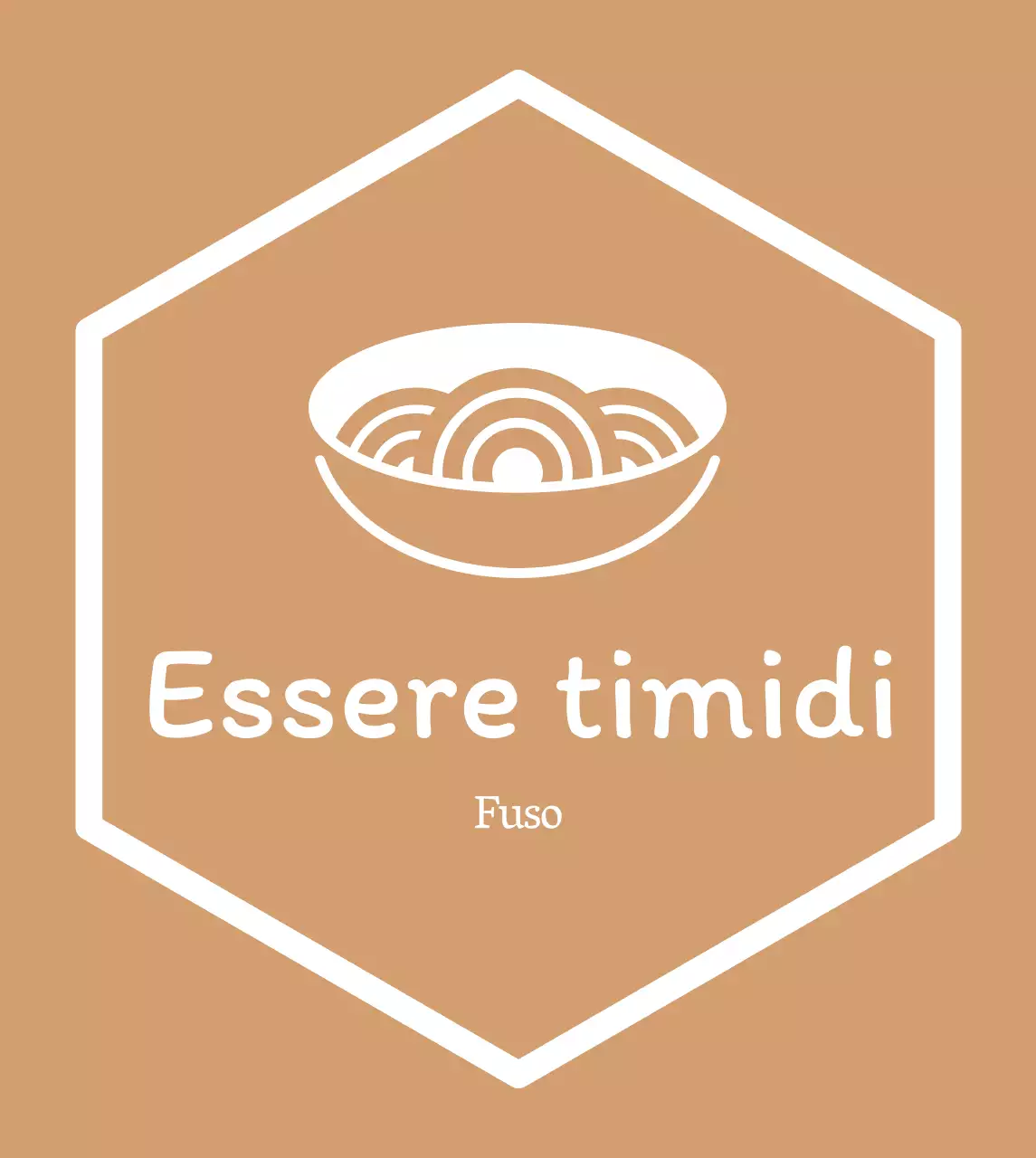 Semplice insegna di ristorante coreano in oro