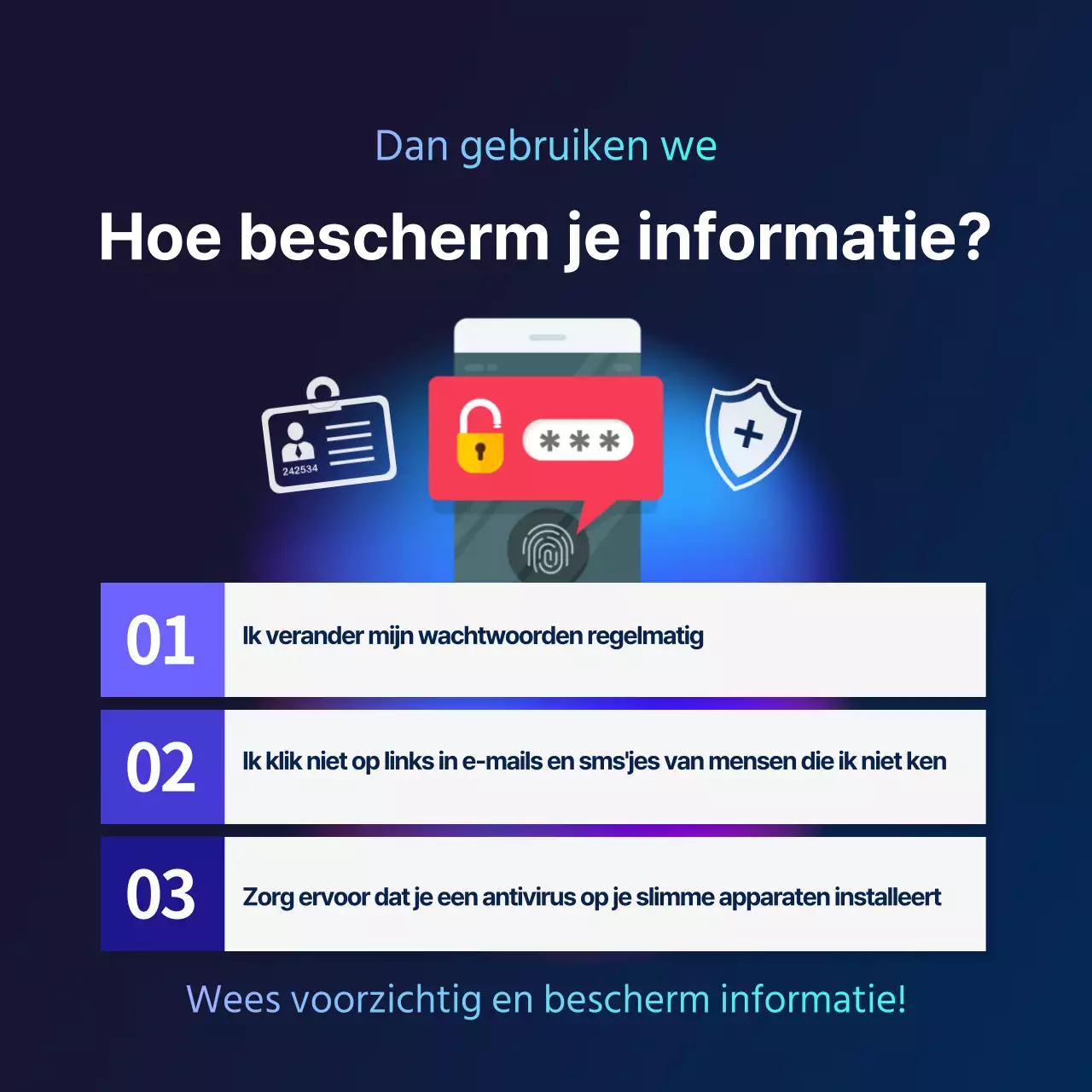 Dooclass Dag van de Gegevensbescherming KaartNieuws Ontwerp