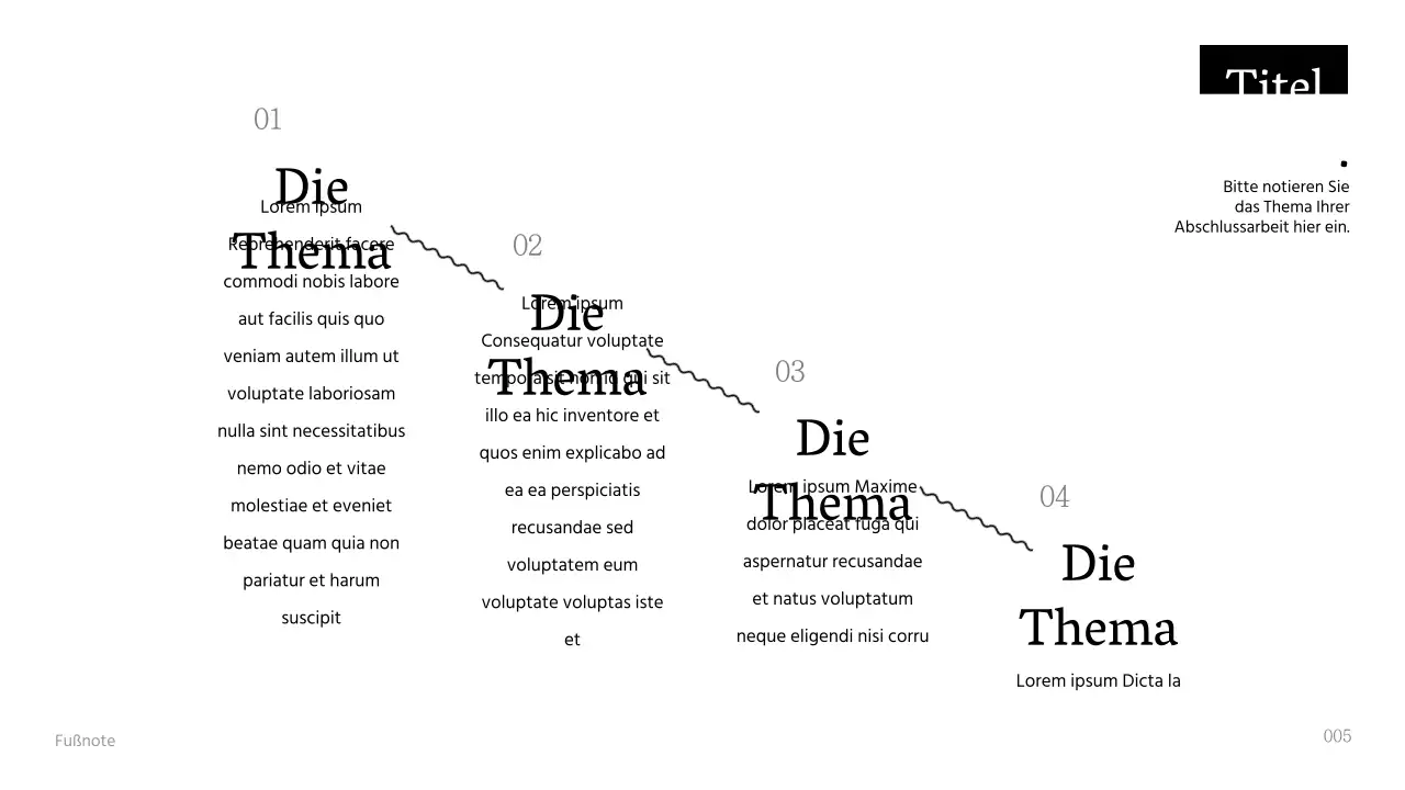 Erwägungsgrund der Abschlussfeier