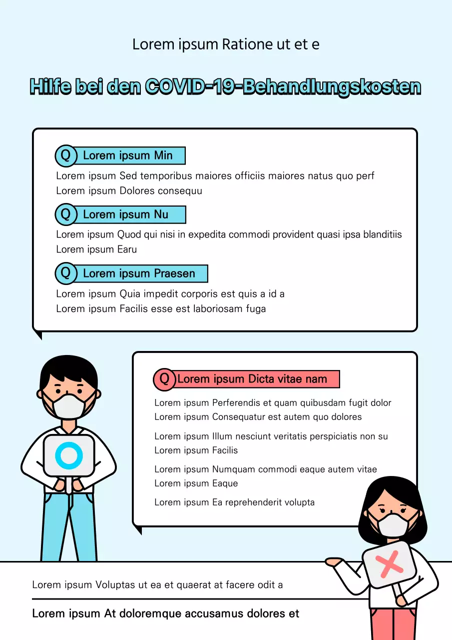 Hilfe bei COVID-19-Rechnungen