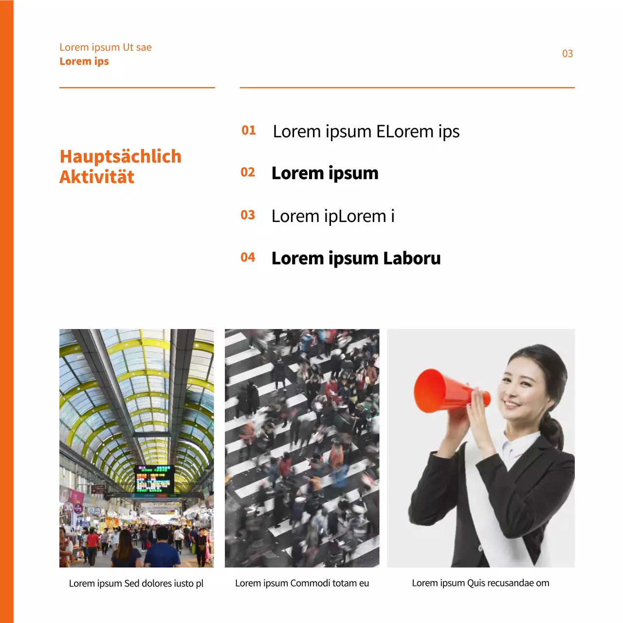 Orange hervorgehobene Stellen für Wahlhelferinnen und Wahlhelfer