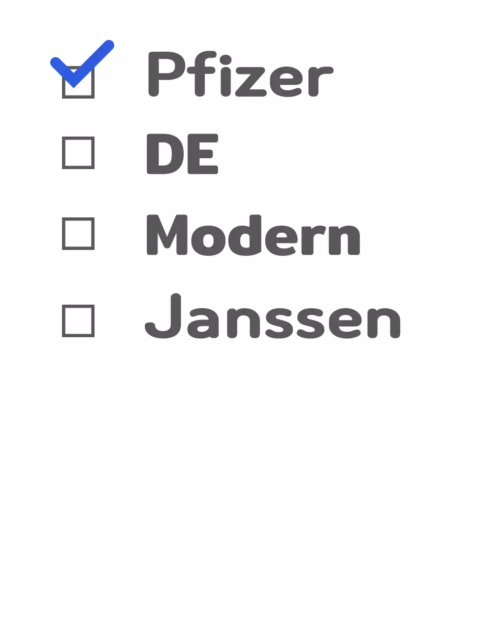 Blauw vaccinatie t-shirt