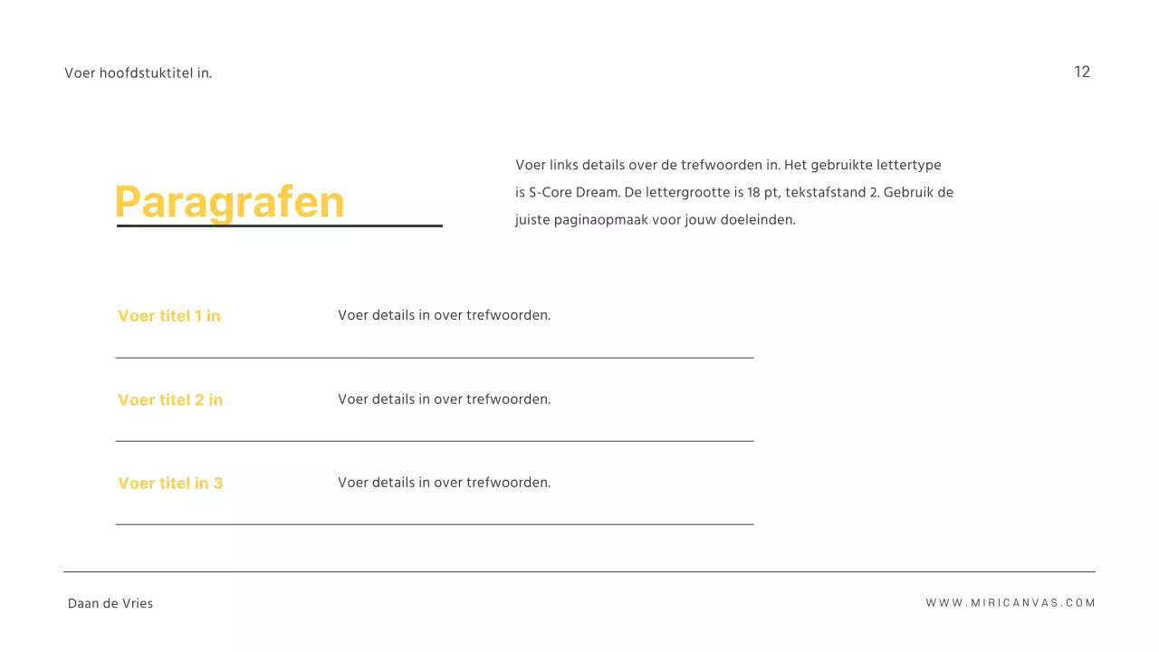 Eenvoudige presentaties