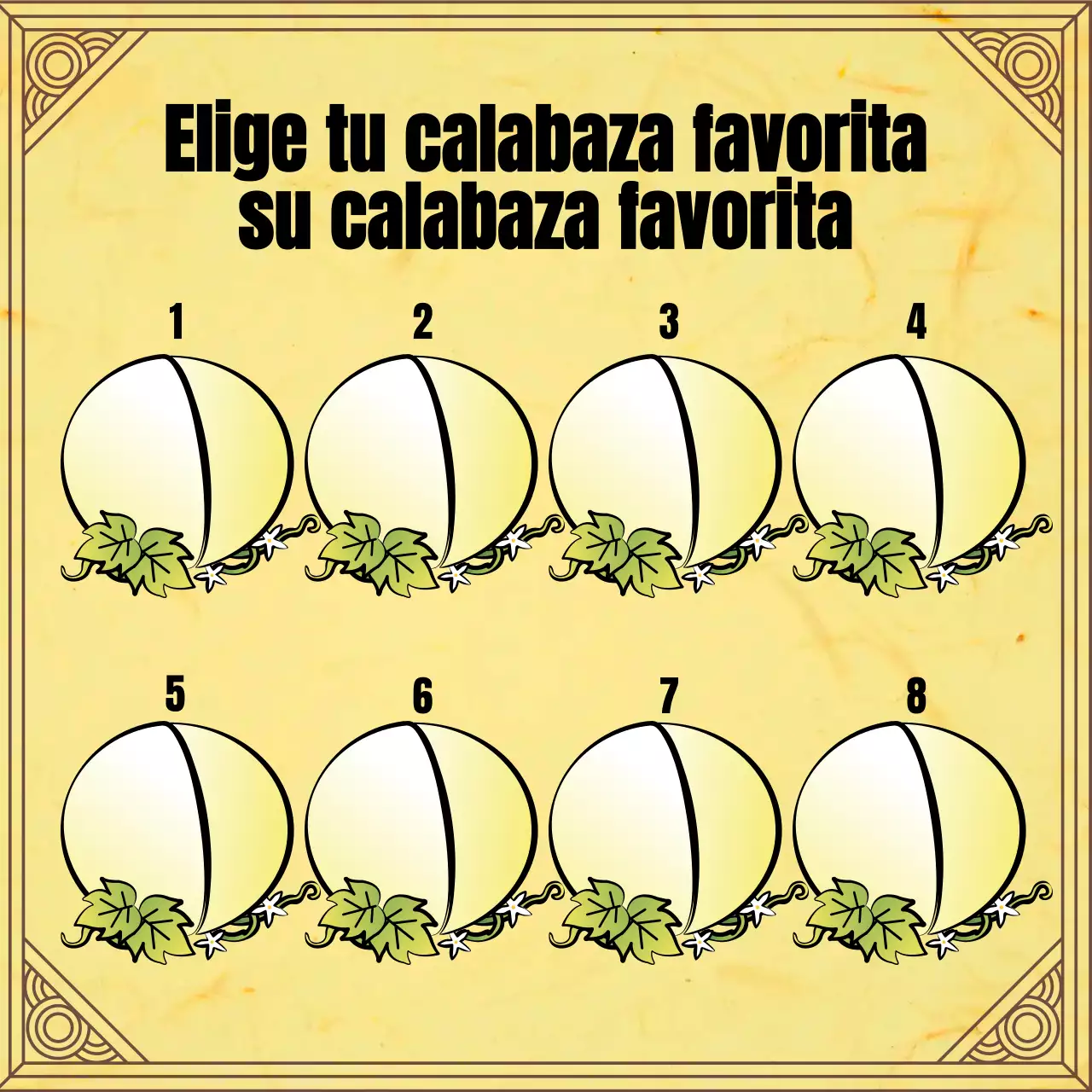 Adivinación del Año Nuevo con la tradicional ilustración del personaje de la vaca amarilla