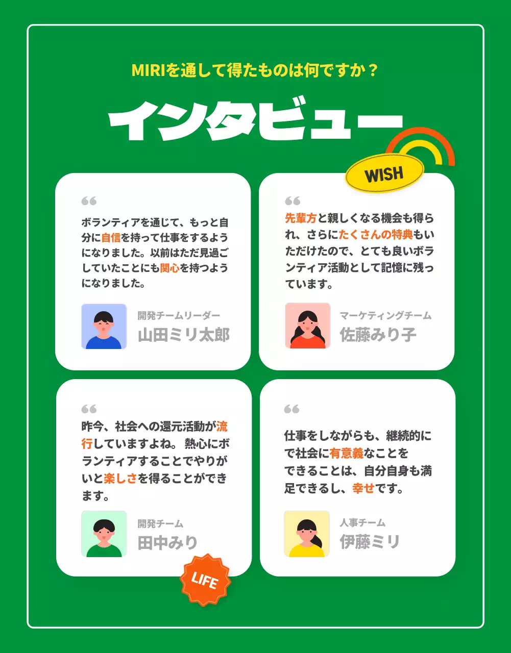 オレンジ 楽しい ボランティア お知らせ 詳細ページ