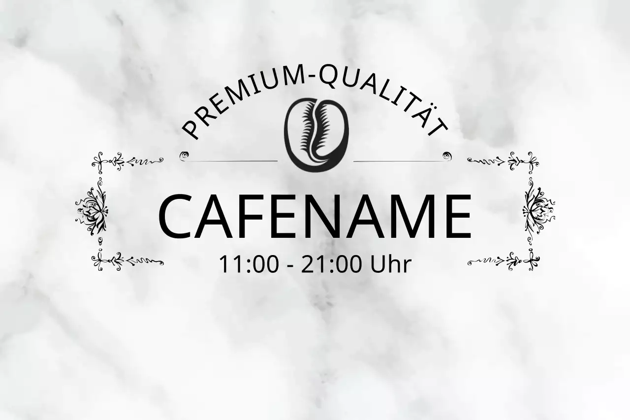 16 Cafe-Aufkleber