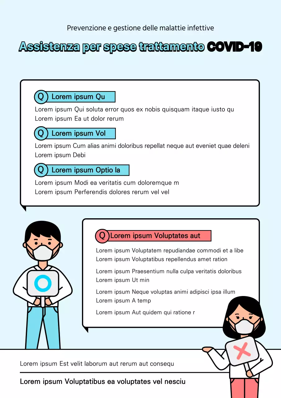 Aiuto per le spese mediche di COVID-19