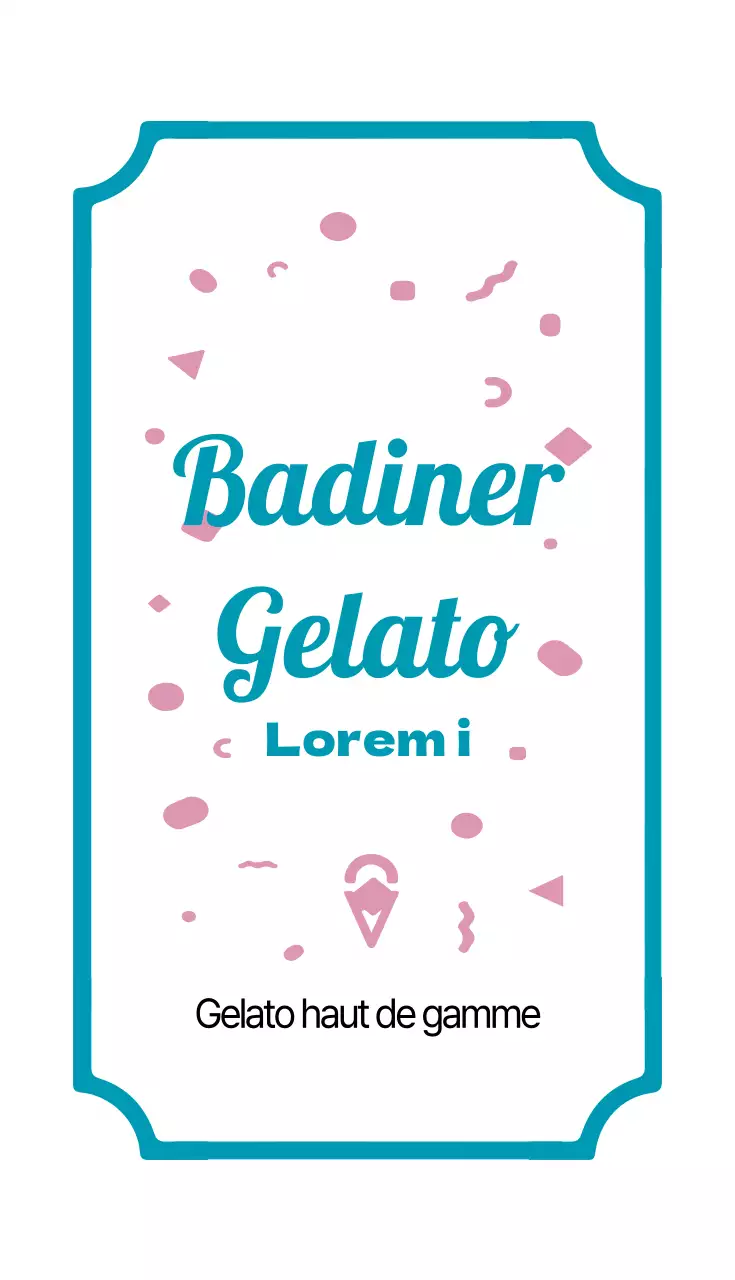 Gelato de charcuterie