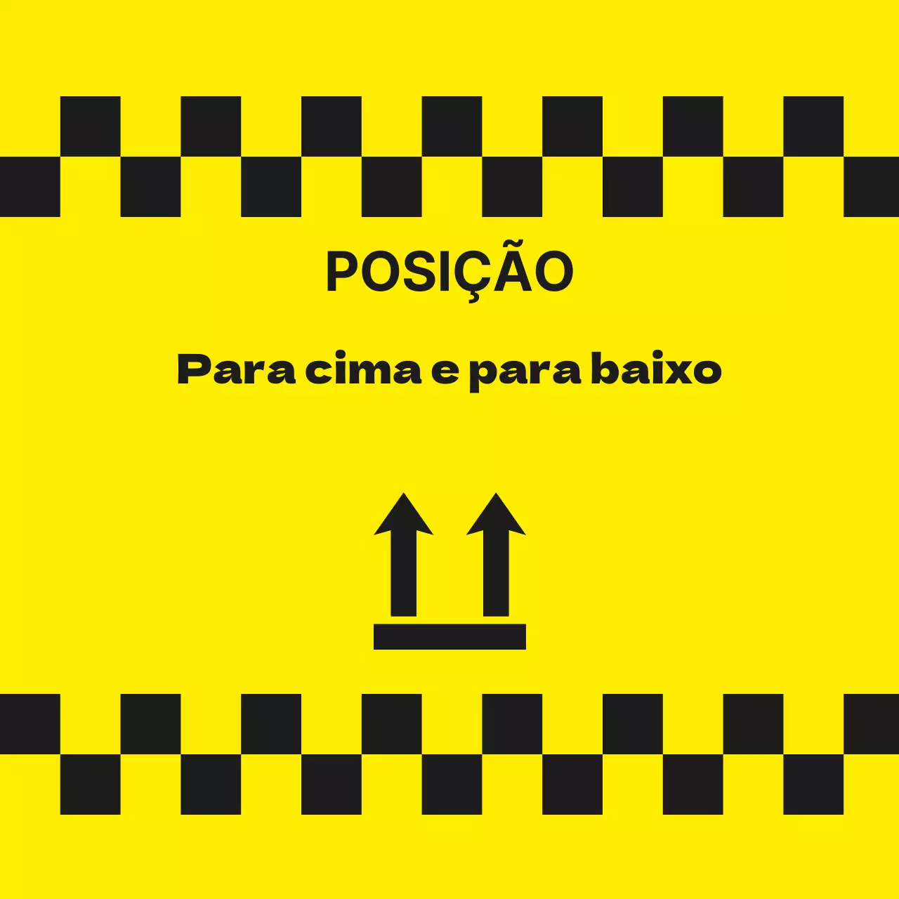 Para cima e para baixo