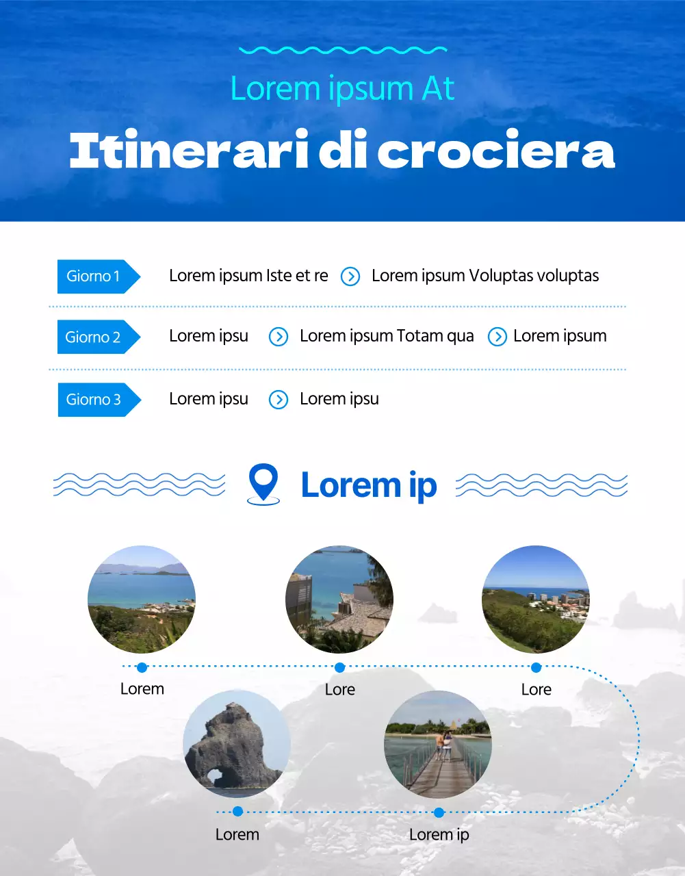 Crociera a Wollongong in colori freddi