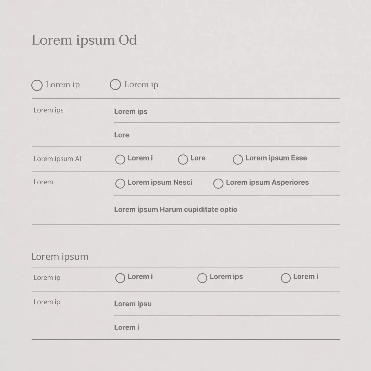 Een sentimentele sieradenwinkel in Warm Grey