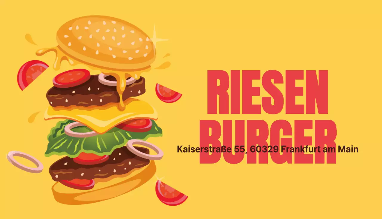 Riesen-Burger