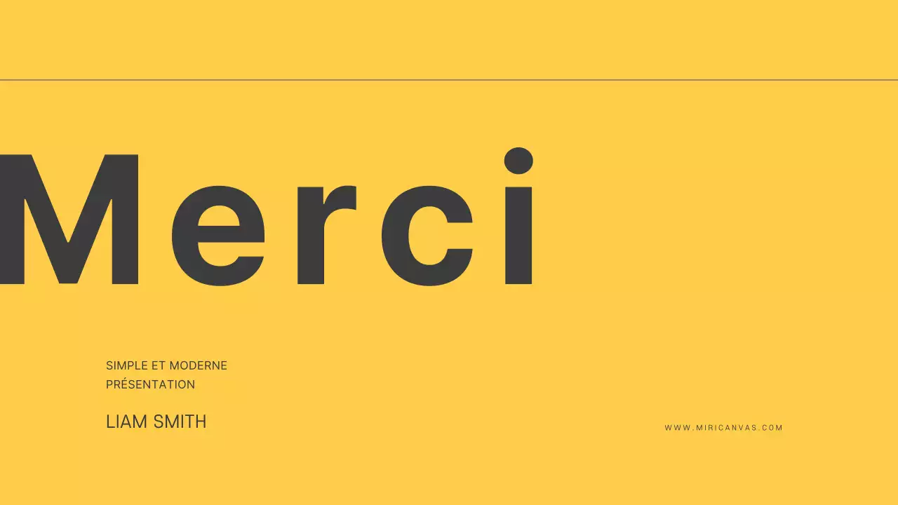 Présentations simples