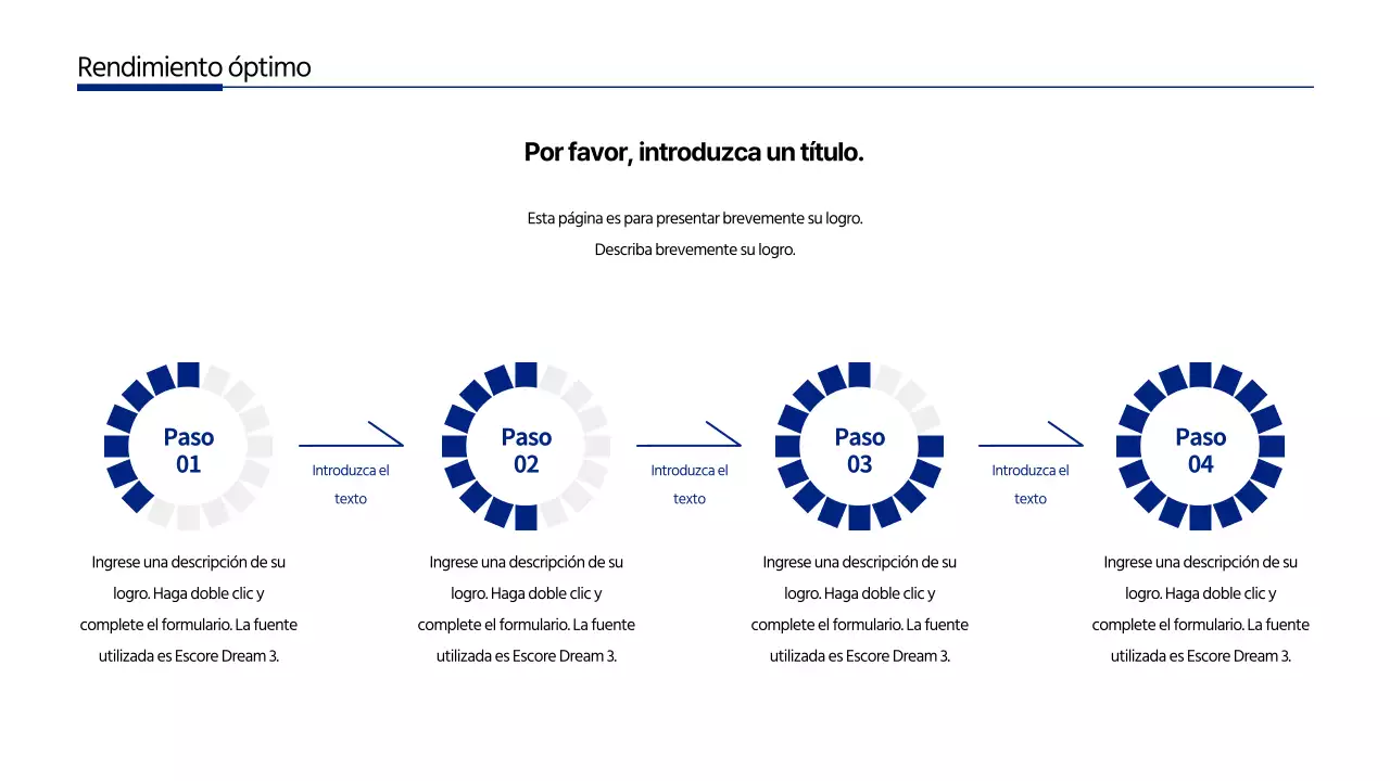 Carta de empresa minimalista