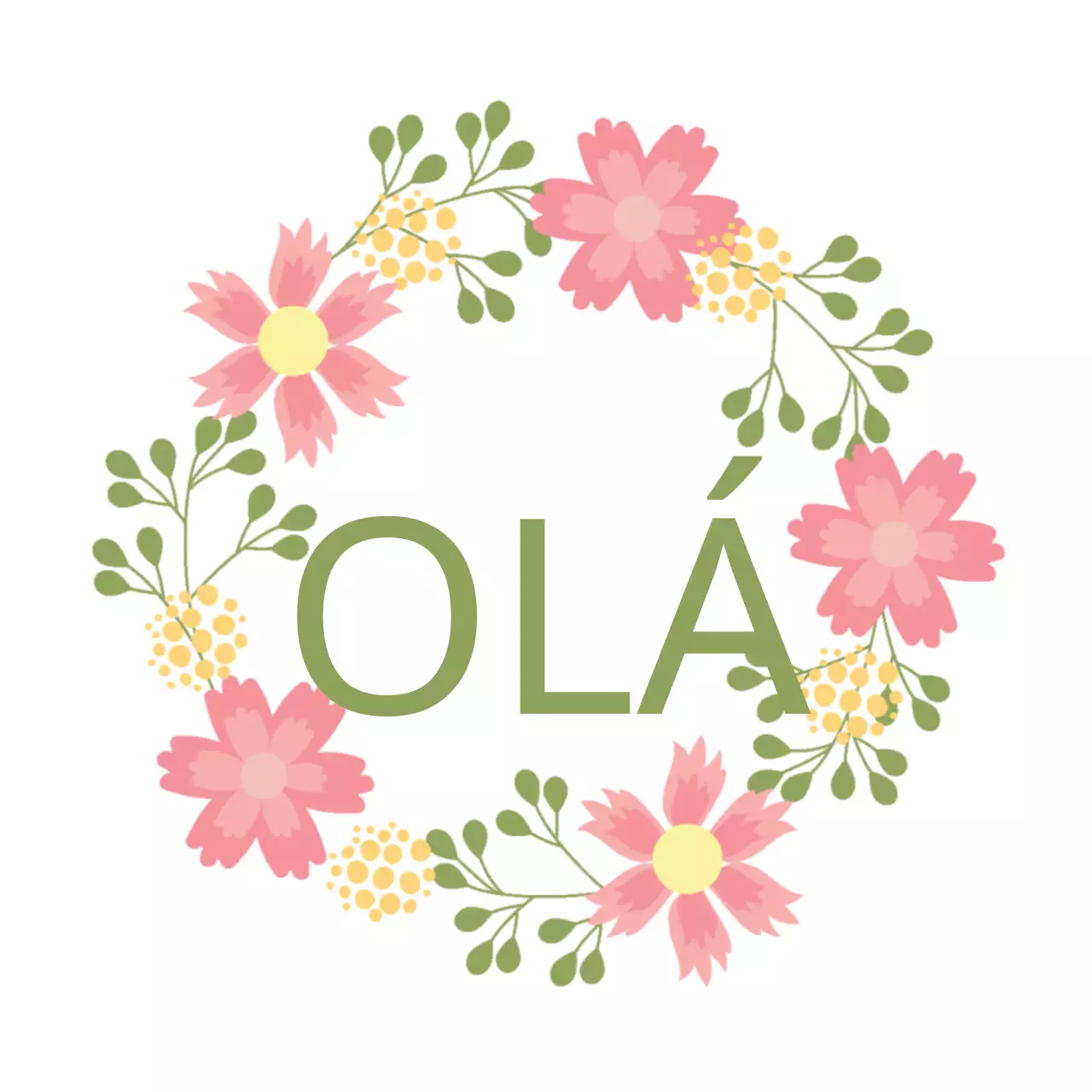 Estandarte de flores