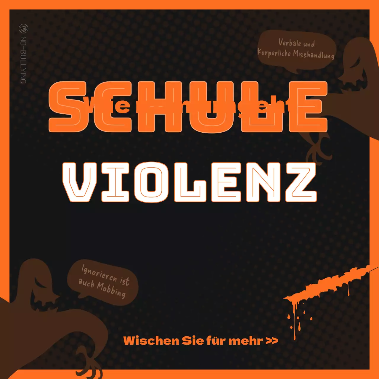 Förderung der Beseitigung von Gewalt an Schulen in Orange