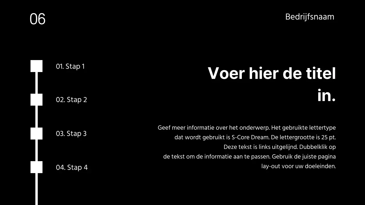 Verkoop bedrijfspresentaties