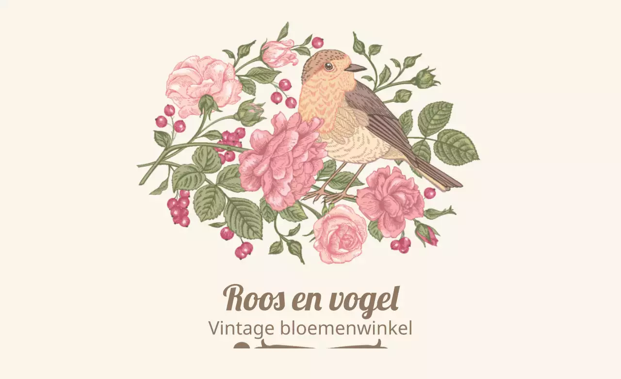 Roos en vogel