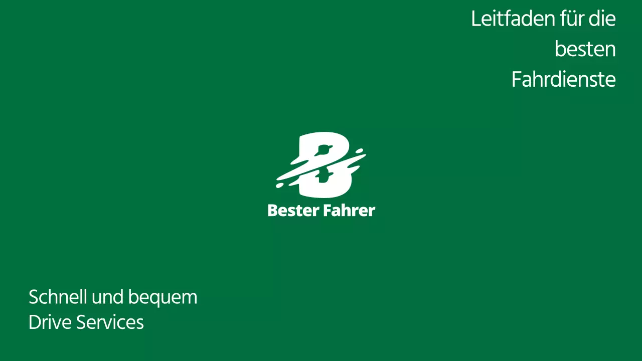 Grüner, sauberer und starker Serviceführer