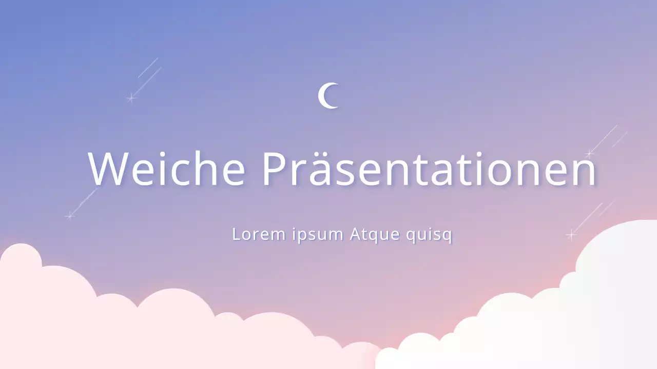 Pinkvora Flauschige Wolke Farbverlauf