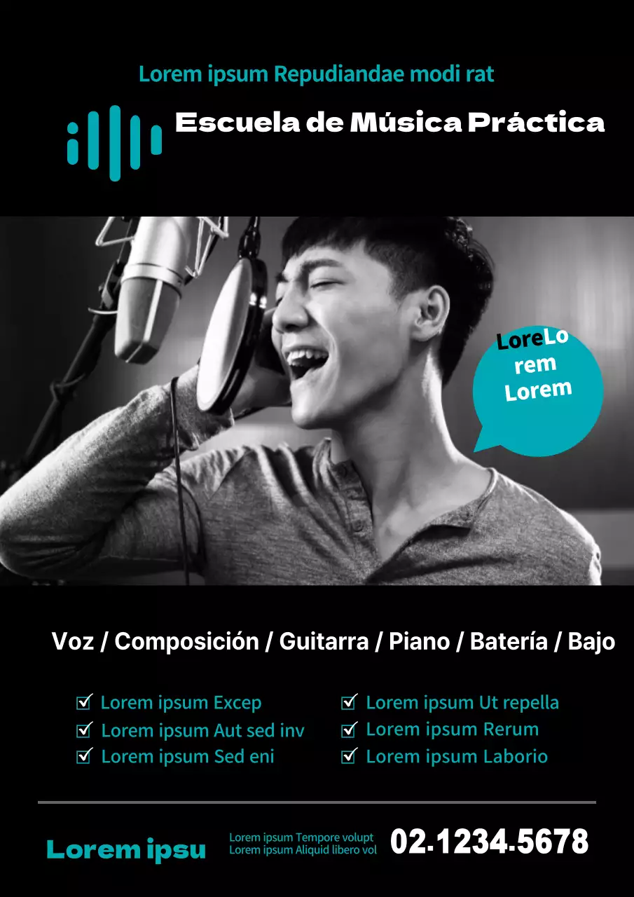 Escuela de Música_Cartel de ceremonia