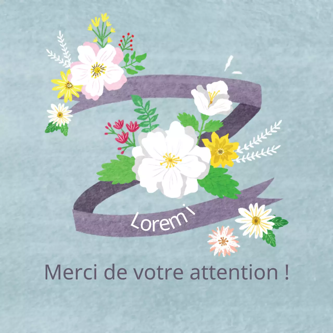 Merci de votre attention !