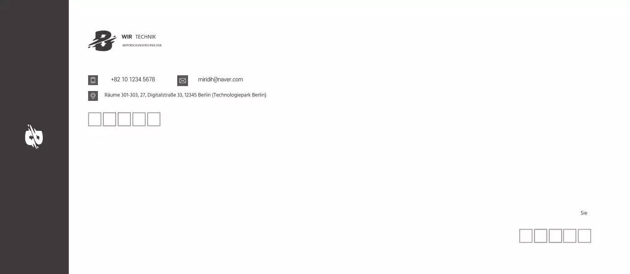 Braunes Logo sauberes Geschäft