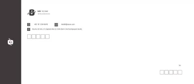 Braunes Logo sauberes Geschäft