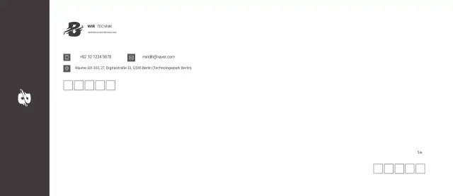 Braunes Logo sauberes Geschäft