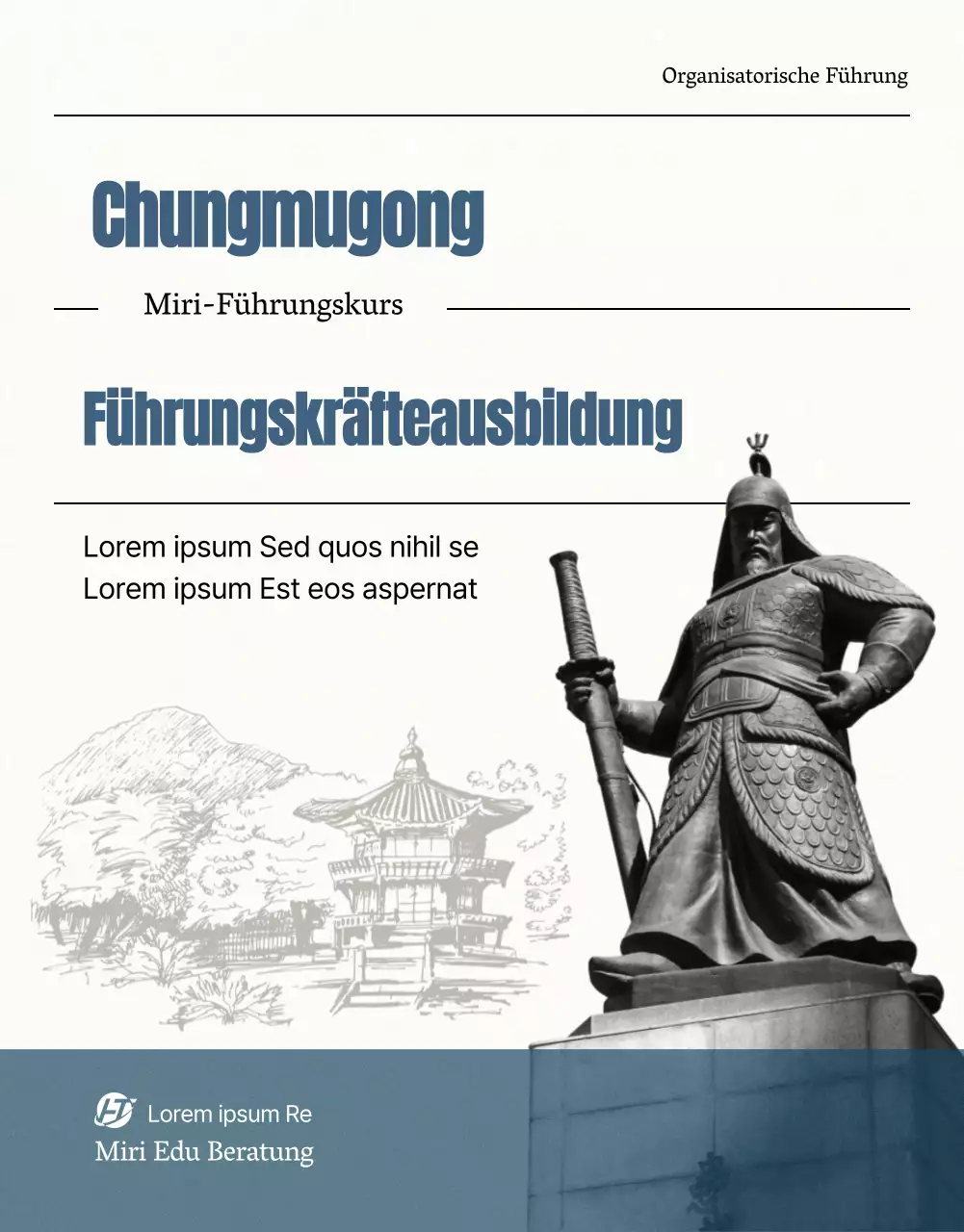 Leitfaden für die Ausbildung von Führungskräften in Blau und Grau