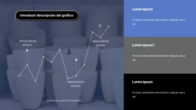 Un gráfico sencillo en azul y gris