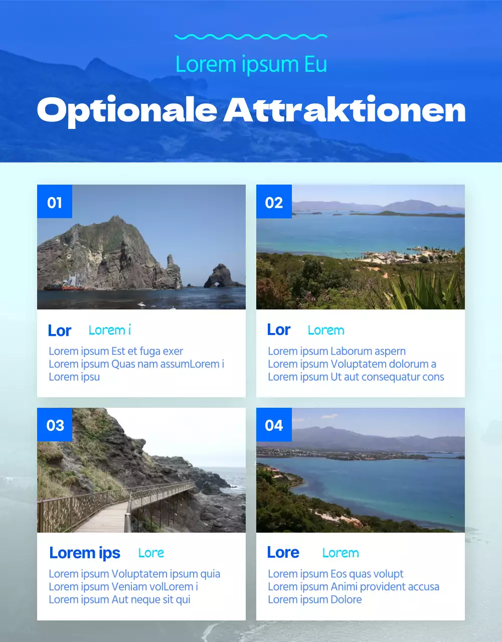 Kreuzfahrt nach Wollongong in kühlen Farben