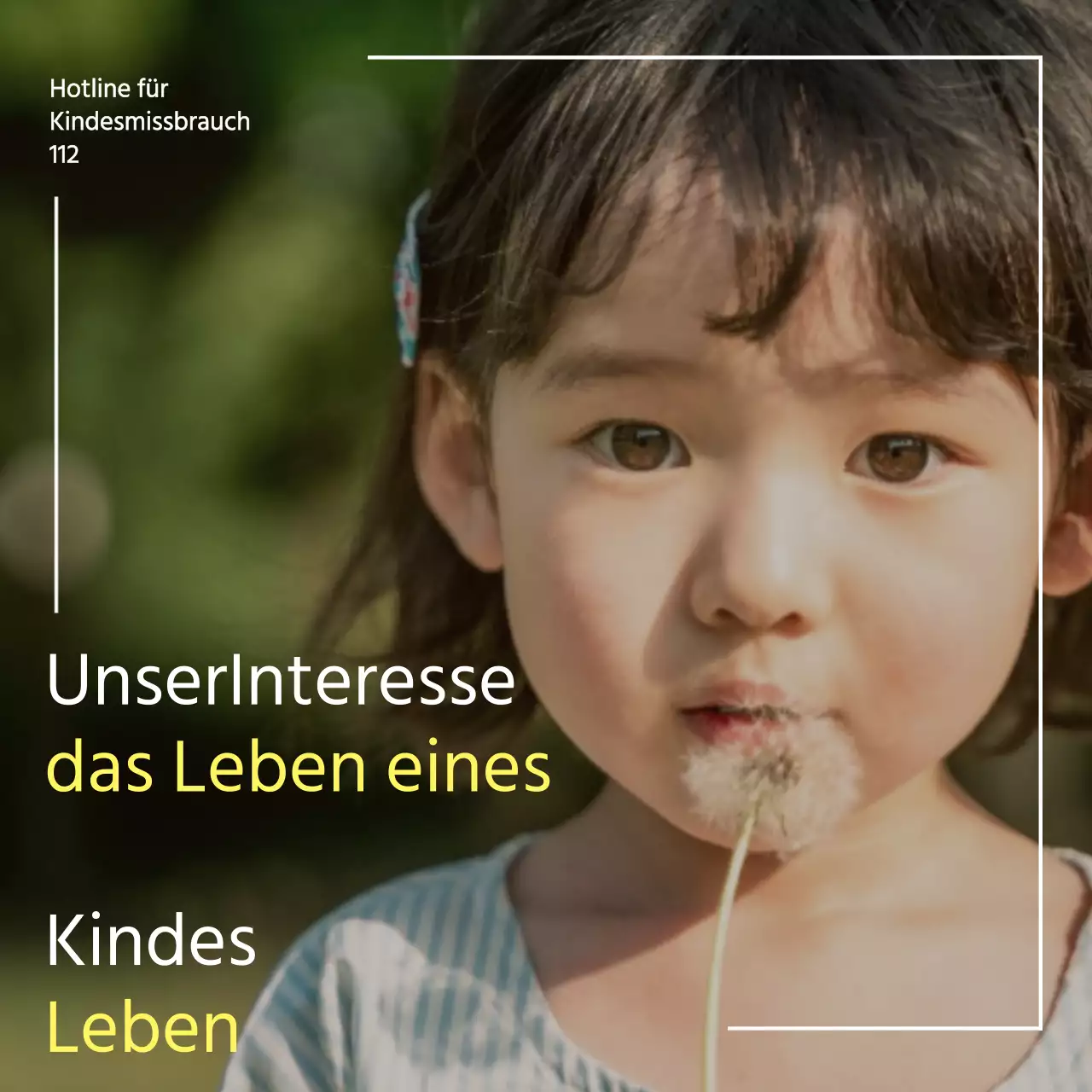 Whiteellows Kampagne zum Tag der Prävention von Kindesmissbrauch