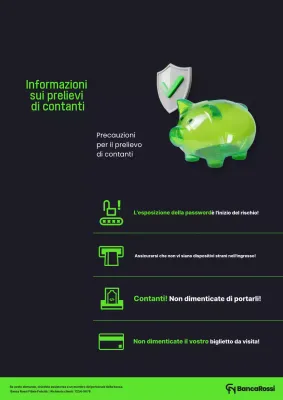 Abstract Linee guida moderne per la sicurezza finanziaria