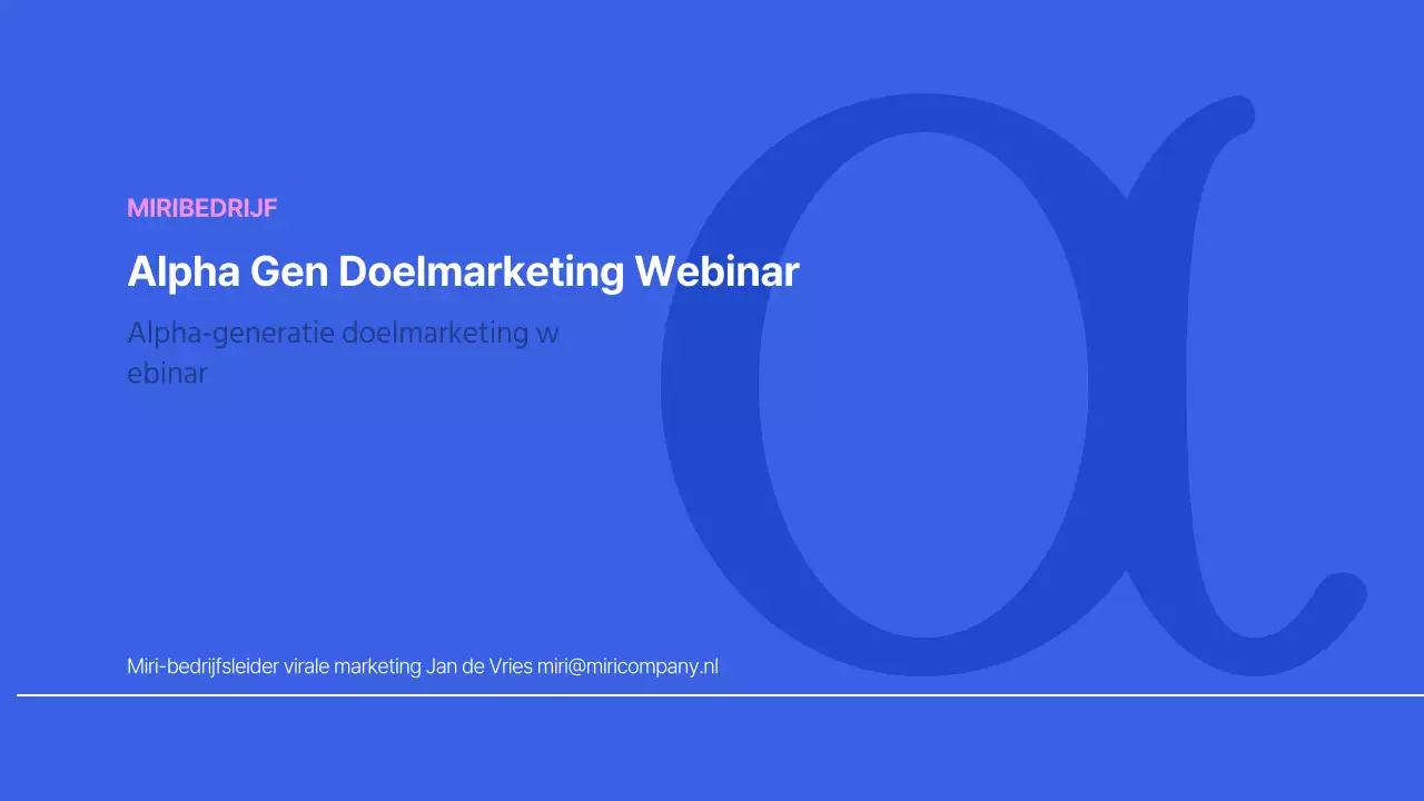 Alpha Generatie Doelmarketing Webinars Online Klassen Zakelijk Virtuele Achtergronden