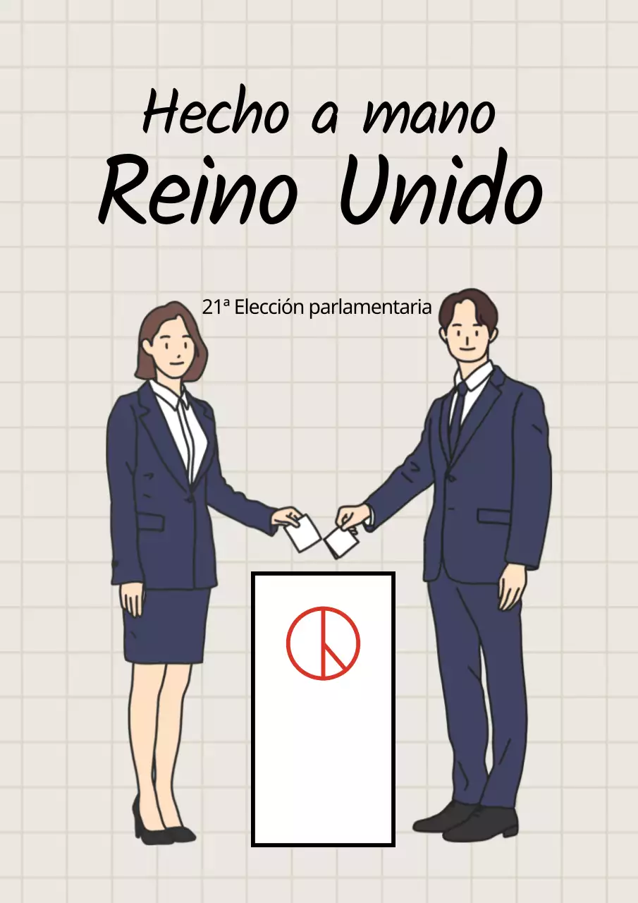 Un anuncio sencillo, de marfil, con un concepto simple