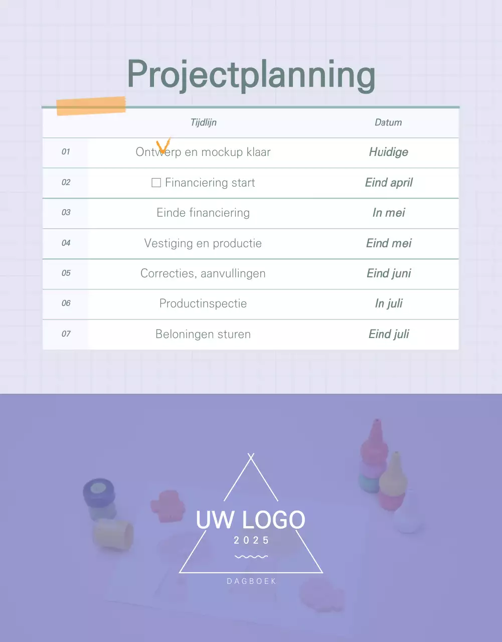 Ontwerp rekwisieten_Dagboek