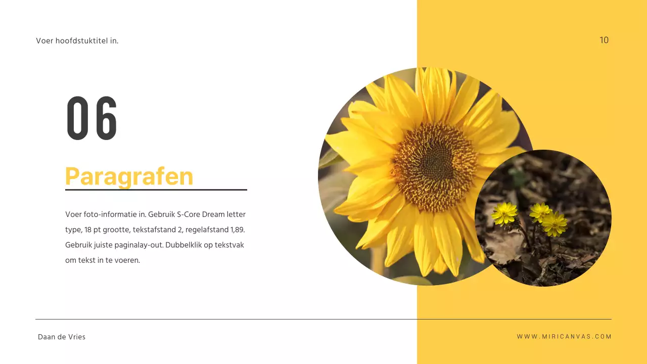 Eenvoudige presentaties