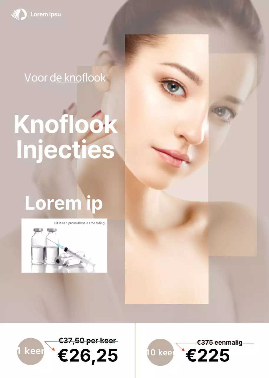 Promotiethema's voor huidkleurige afbeeldingen