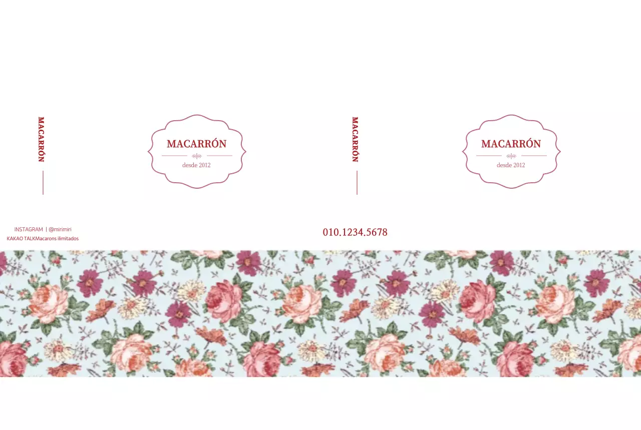 Bolsa de papel_medio_floral