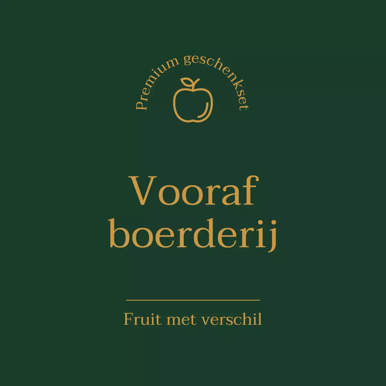 Diepgroene eenvoudige cirkelsticker