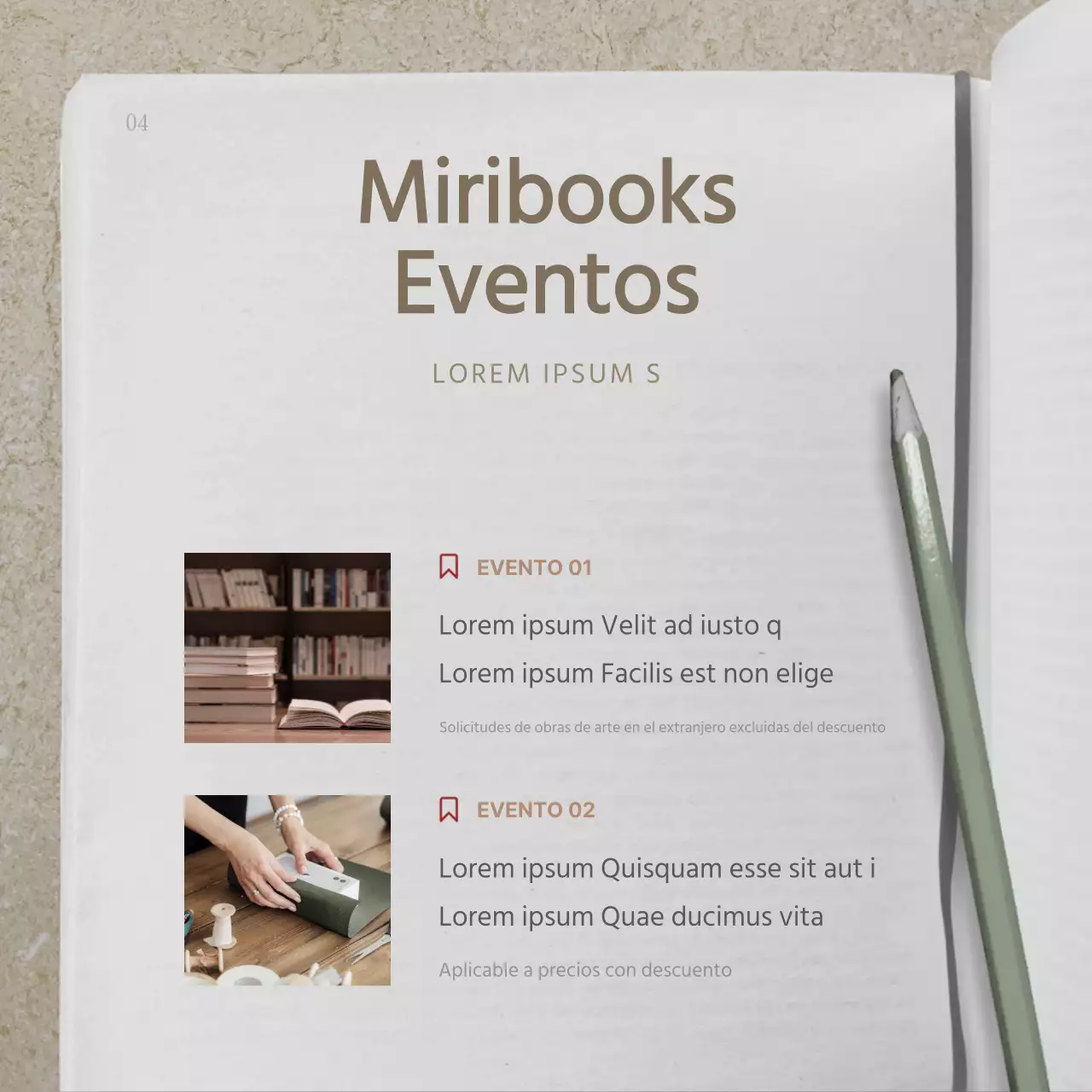 Información sobre la exposición de la Feria del Libro Beige y Negro