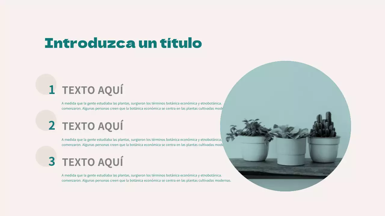 Una agenda conceptual sencilla en color verde