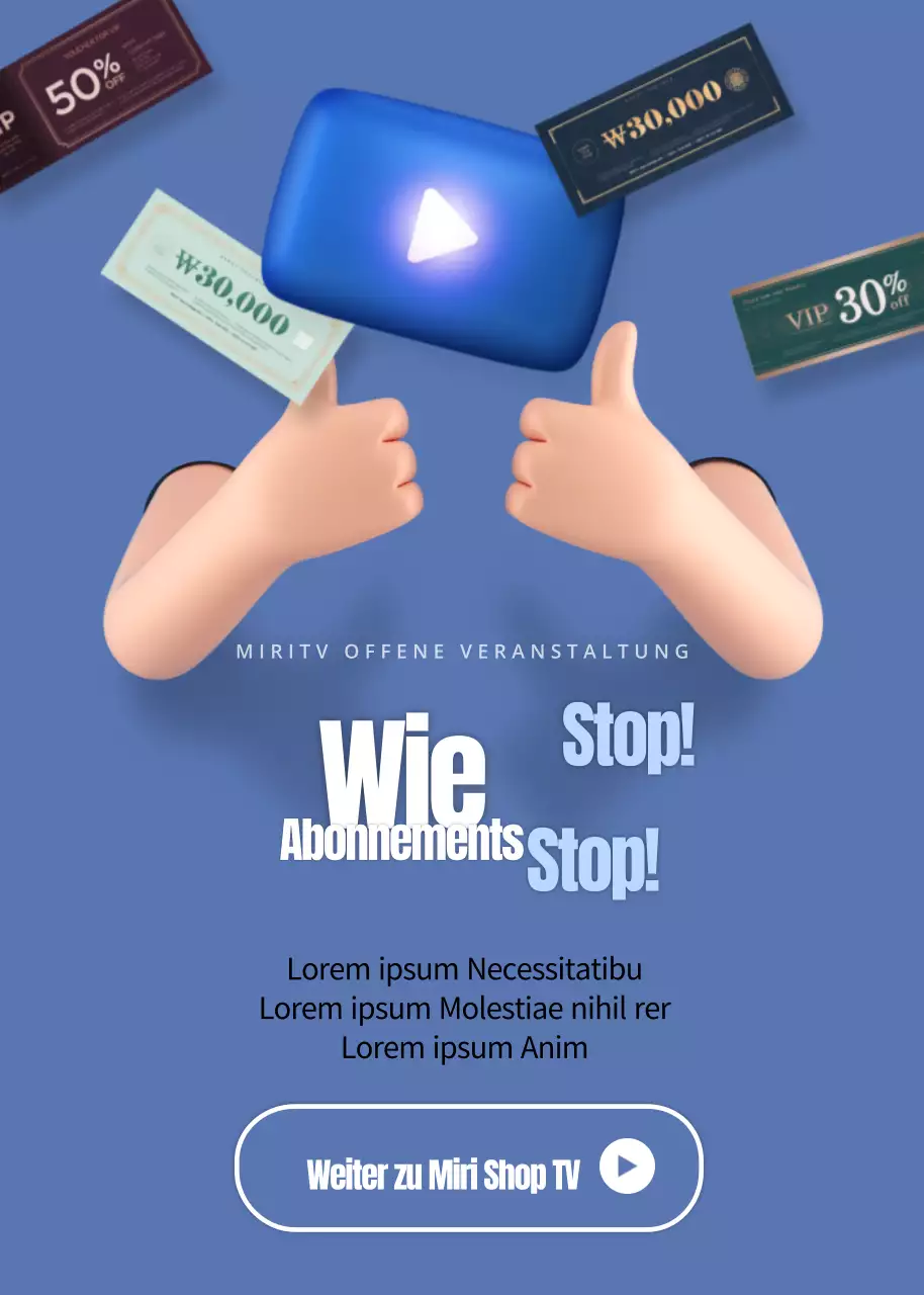 Ereignisse in den sozialen Medien