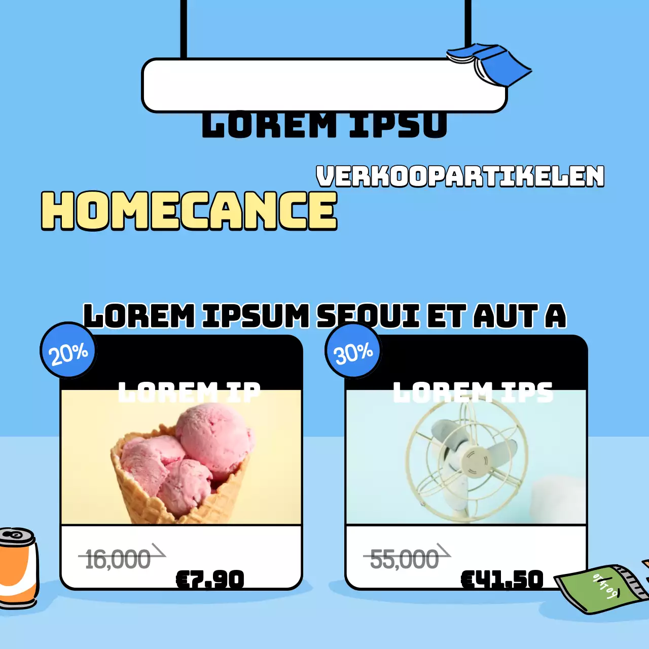 Homecoming benodigdheden