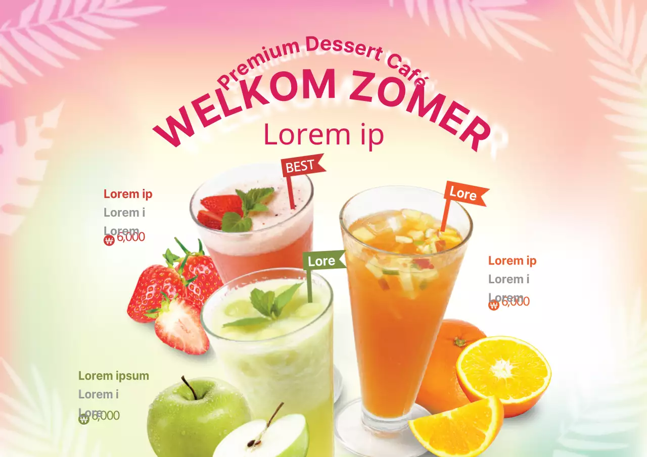 Premium Dessert Café