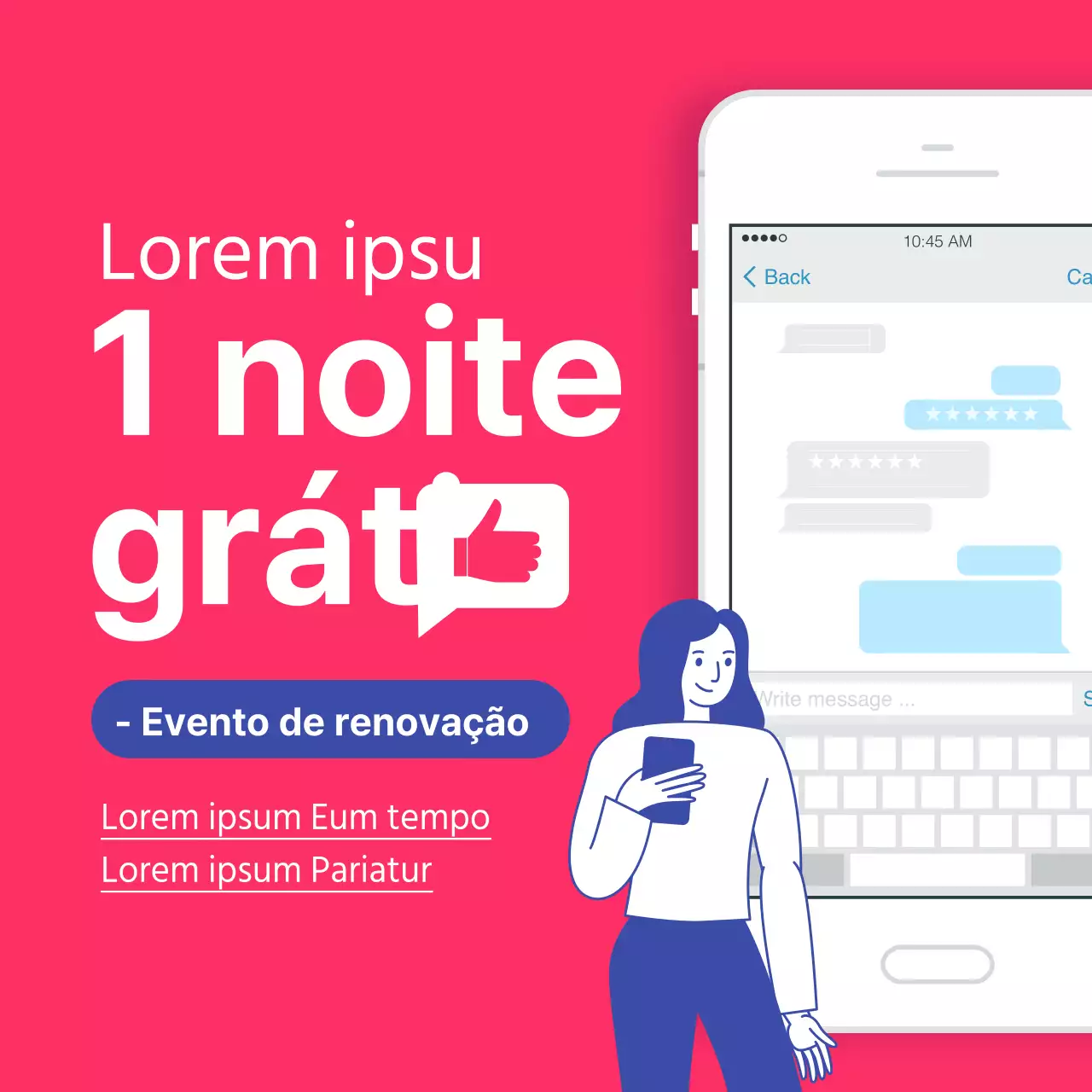 1 noite grátis