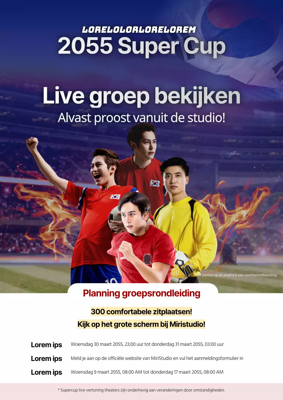 Bevorder live groepskijken naar basissporten in Blue