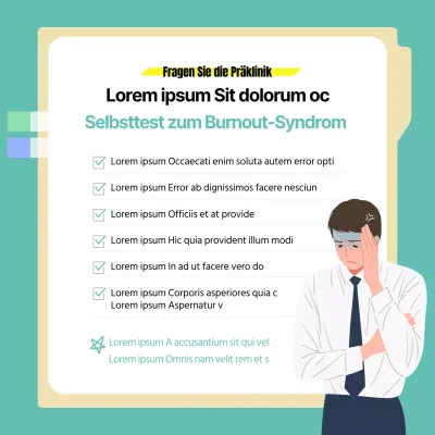 Selbsttest zum Burnout-Syndrom nach Mintz-Thorne Inhalt